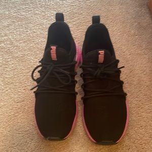 Puma Pink Bottom Shoes